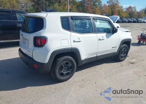 2016 Jeep Renegade Sport from USA, damaged, VIN ZACCJBAT1GPC86203